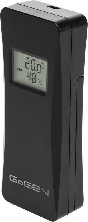 Senzor jashtë GoGEN ME SENSOR 97, temperaturë edhe lagështirë, wireless, i bardhë