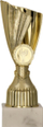 Kupë dekorative Tryumf 9220 Gold, bazament mermeri, e artë