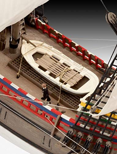 Set modeli plastik Revell Gift Set Mayflower 400th Anniversary 05684, shkalla 1:83, me ngjitës dhe bojëra
