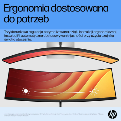 Монитор HP E45c G5, 44.5\", Dual QHD, црн