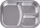 Ngrohës elektrik ushqimi Lunch Box Noveen Grey (LB510)