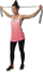 Shirit Pilates HMS TP01, rezistencë 16 kg, 0.75 mm, gri e errët