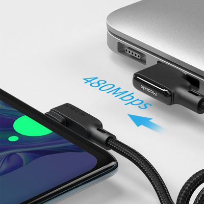 Kabllo USB në USB-C Mcdodo CA-7310, 1.8 m, 3A, e zezë