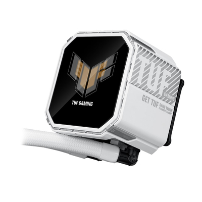 Ftohës lëngshëm për procesor ASUS TUF Gaming LC III 360 ARGB LCD, radiator 360 mm, 3 ftohës 120 mm ARGB, i bardhë
