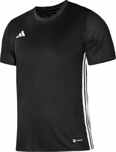 Bluzë futbolli adidas Table 23 Jersey M H44529, poliester i riciklum, Aeroready, e zezë