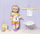 Rompere për kukullën Dolly Moda Unicorn, 43 cm, shumëngjyrësh