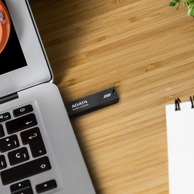 Flash drive ADATA SC610, 2 TB, USB Type-A, 3.2 Gen 2, e zezë