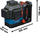 Lazer kryq Bosch GLL 18V-120-33 CG, rreze jeshile 360°, bateri 4Ah, jeshil