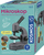 Mikroskop shkollor Kosmos 636098, ndriçim LED, set eksperimental, i bardhë