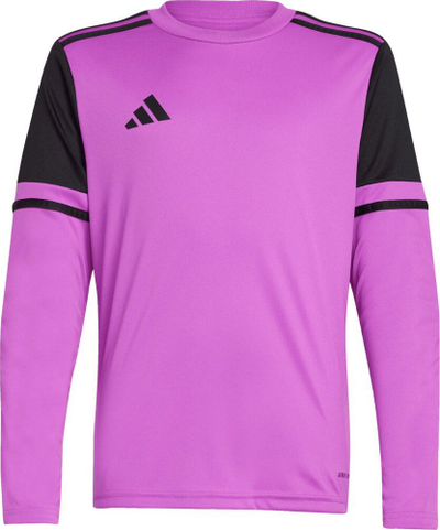 Fanellë portieri adidas Squadra 25 Jr, mëngë të gjata, poliestër i ricikluar, jeshile