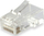 Prizë rrjeti Equip RJ45 Cat.6, për kabllo rrumbullake, transparente