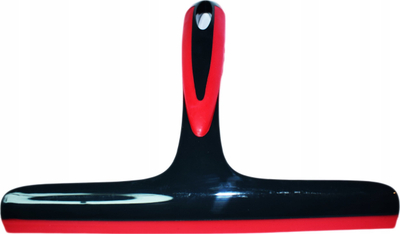 Стругалка за стакло Vespero Standard, 24cm, ергономска рачка, црвено-црна