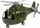 Helikopter lodër Polesie Alfa 72436, plastik, me pilot, jeshil ushtarak