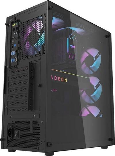 Kasë Darkflash DK351, e zezë, Midi Tower