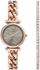 Set për femra Fossil ES5378SET, orë dore + byzylyk