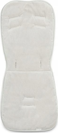 Jastëk shtesë për karrocë Basic Insert, pambuk Minky, me panda edhe dhelpra, gri