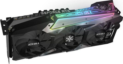 Kartelë grafike Inno3D GeForce RTX 3080 iChill X4 (C30804-126XX-1810VA36H), GDDR6X, 12GB, e zezë