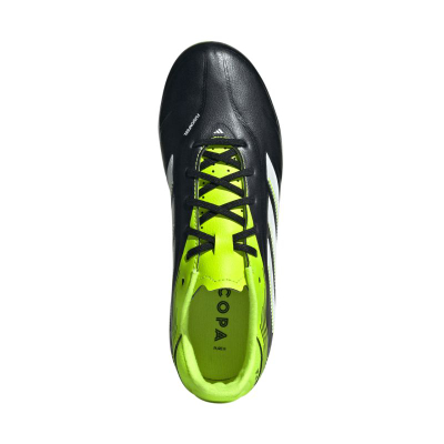 Këpucë futbolli Adidas Copa Pure III League FG MG Jr JR2883, Fusionfeel, Comfortplate, bardhë blu