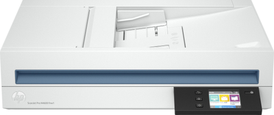 Skaner HP ScanJet Pro N4600 Fnw1, flatbed dhe ADF, 1200 x 1200 dpi, A5