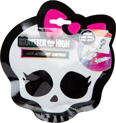 Set aksesorë flokësh Monster High Hair Accessory Surprise, 3 pjesë, shumëngjyrësh