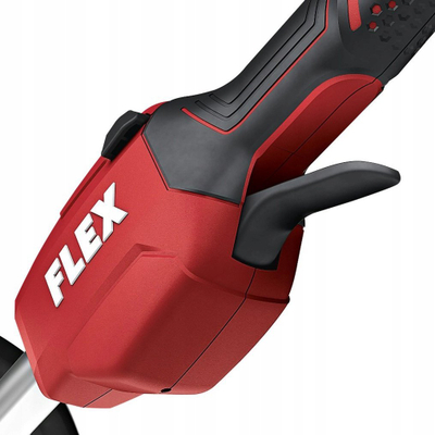 Trimer bari FLEX 18V, brushless, gjerësi prerjeje 30 cm, i kuq