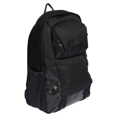 Çantë shpine Adidas 4CMTE Backpack, CORDURA, me ndarje laptopi, e zezë