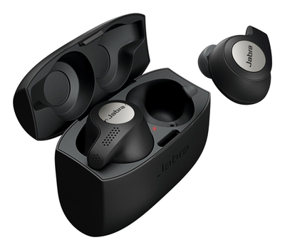 Слушалки Jabra Elite Active 65t, вистински безжични, Блутут, титаниум црна