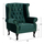 Kolltuk Polina velvet chesterfield (HM0053.03), gjelbër