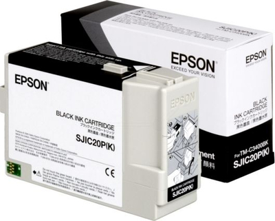 Bojë Epson SJIC20P, e zezë