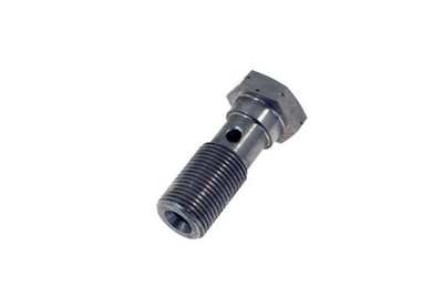 Lidhës banjo TurboWorks M12 1.0, 31mm, çelik inox, argjendtë