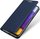 Këllëf Dux Ducis Skin Pro për Samsung Galaxy A22 4G, me xhep kartash, bojkë e errët