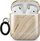 Këllëf për kufje Apple AirPods 3 Full Glam, mbrojtës, bezhë