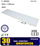 Panel LED tavani INOXX PAN36W120/30, 120x30cm, 36W 6000K, me kornizë të zezë