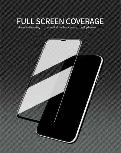 Заштитно стакло X-One Full Cover, 9H, за iPhone 12, проѕирно