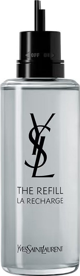 Parfum Yves Saint Laurent MYSLF Eau de Parfum për burra, i rimbushëm, i zi