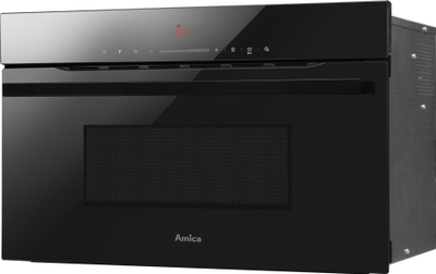Furra me mikrovalë e integruar Amica AMGB20E3GB, 20L, 700W, e zezë