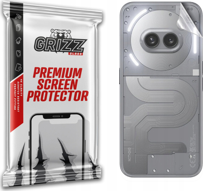 Foli mbrojtëse Grizz SatinSkin për Nothing Phone 2A Plus, mbrapa, transparente
