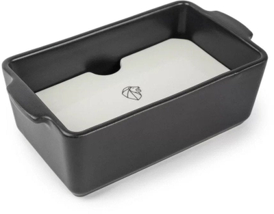Керамичка терина Appolia, со притискач, 600 700 g, боја слејт