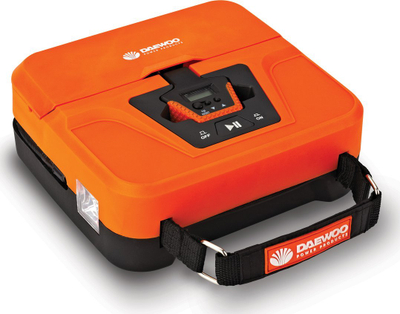 Kompresor ajri për makinë Daewoo DW 40L, 12V, 7.5 bar, portokalli