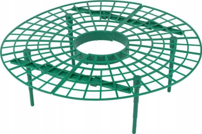 Disk plastik për luleshtrydhe Wenko, Ø40cm, set me 5 copë, jeshil