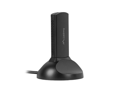 WiFi мрежна картичка Lanberg NC-3000-WI, Wi‑Fi 6 tri-band, USB 3.0, црна