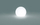 Llambë dekorative sferike Ball Light, 30 cm, soketë E27, e bardhë