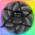 Ventilatorë PC Thermaltake ToughFan 12 RGB, set me 3 copë 120mm me hab, të bardhë