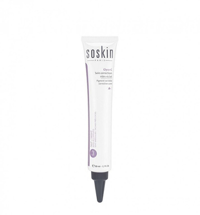Krem nate për fytyrë Soskin Paris Glyco-C, 30 ml