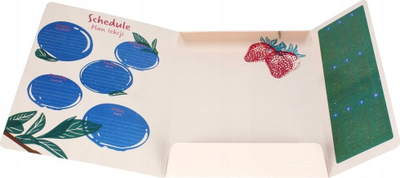 Dosje me gomë Starpak Fruits, A4, shumëngjyrëshe