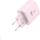 Karikues T-phox Moderate Series T-PP11, 20W, me kabllo USB-C në USB-C 60W, rozë