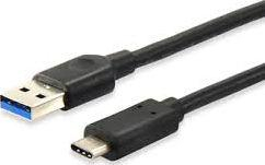 Kabllo Equip USB A (M) në USB-C (M), 25 cm 