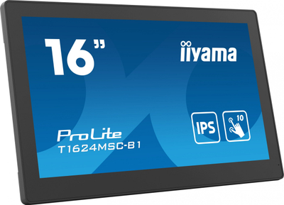 Monitor me prekje iiyama ProLite T1624MSC-B1, 15.6", Full HD, i zi