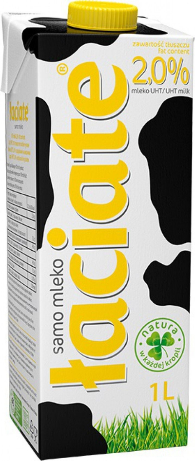 Qumësht Łaciate UHT, 2%, 1L