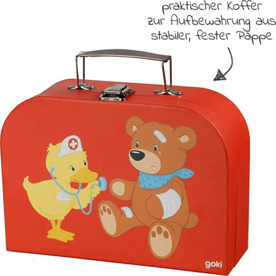 Kuti doktori për fëmijë Goki, set lojrash, 25 x 8 cm